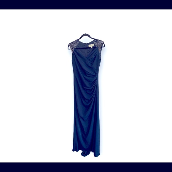 Badgley Mischka Collection Gown Sz 8 - Picture 3 of 8